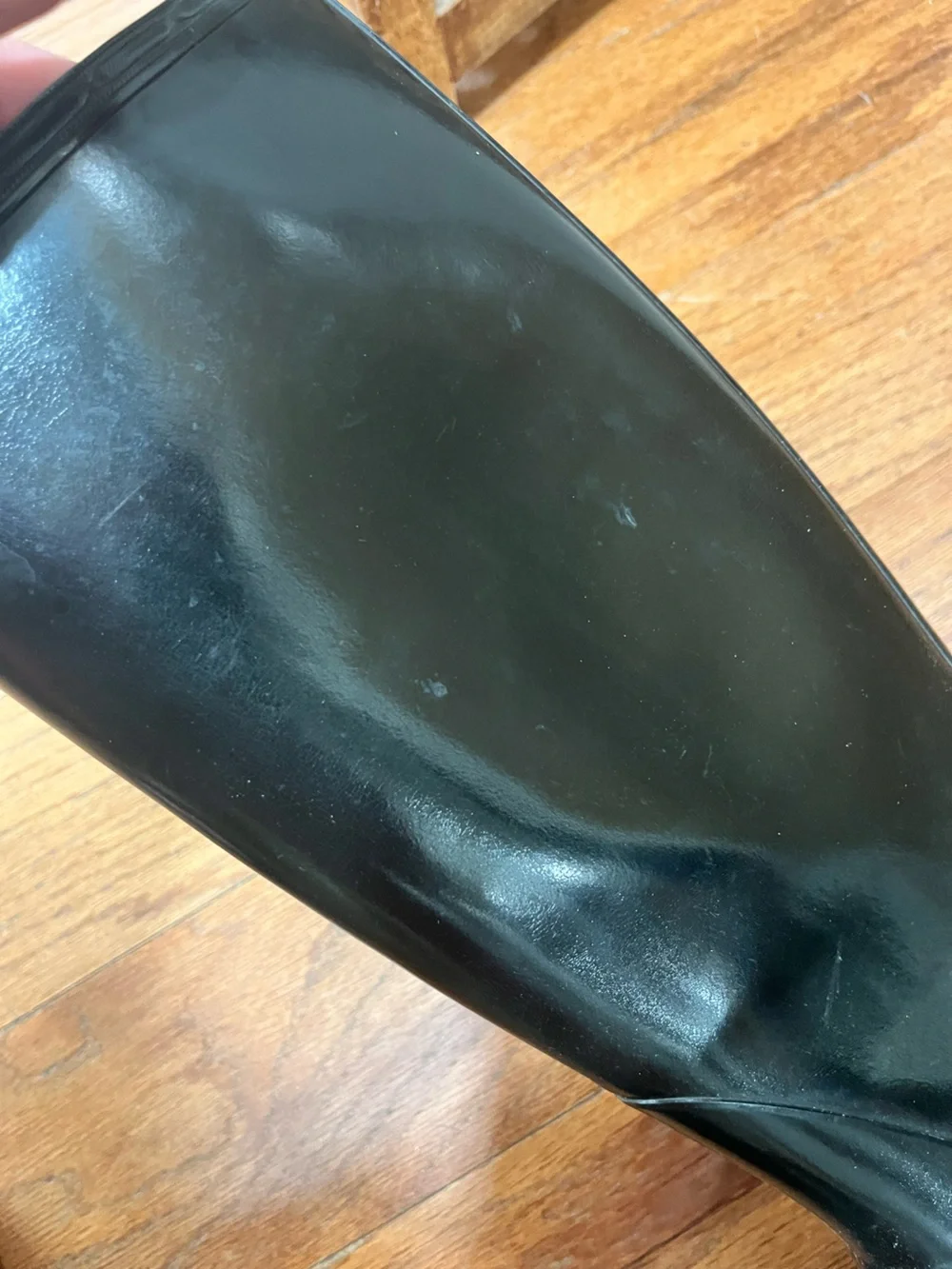 Hunter Women's Original Tall Gloss Rain Boots – Black – Size 6